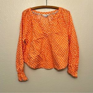 Crop Lightweight Long Sleeve Top
